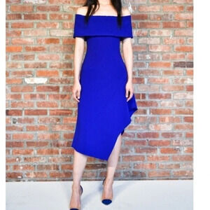 𝅺KIMORA Lee Simmons Asymmetrical Dress